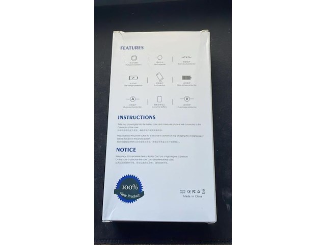 1x samsung galaxy s21 powerbank hoesje - 4800mah - afbeelding 4 van  4