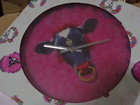 1x silly gifts klok koe - afbeelding 1 van  3