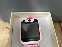 1x smartwatch voor kinderen – locatie – bellen – camera 2g – belfunctie – track - roze met zwart - afbeelding 4 van  11
