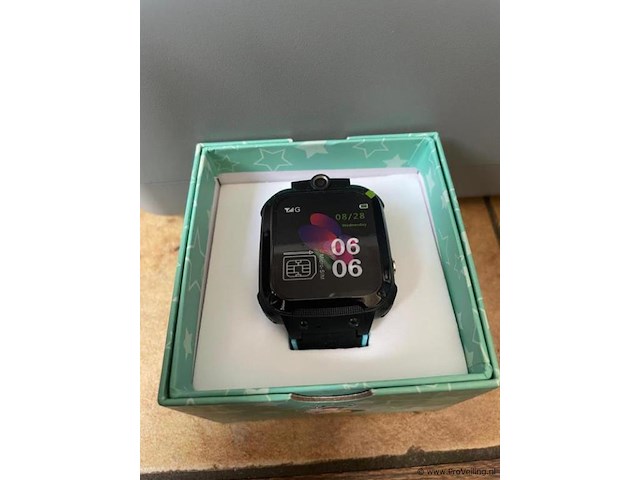 1x smartwatch voor kinderen – locatie – bellen – camera 2g – belfunctie – track - roze met zwart - afbeelding 7 van  11