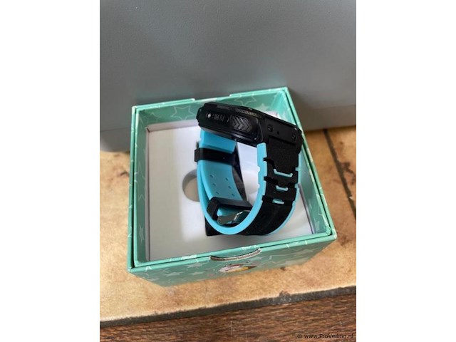 1x smartwatch voor kinderen – locatie – bellen – camera 2g – belfunctie – track - zwart met blauw - afbeelding 8 van  11