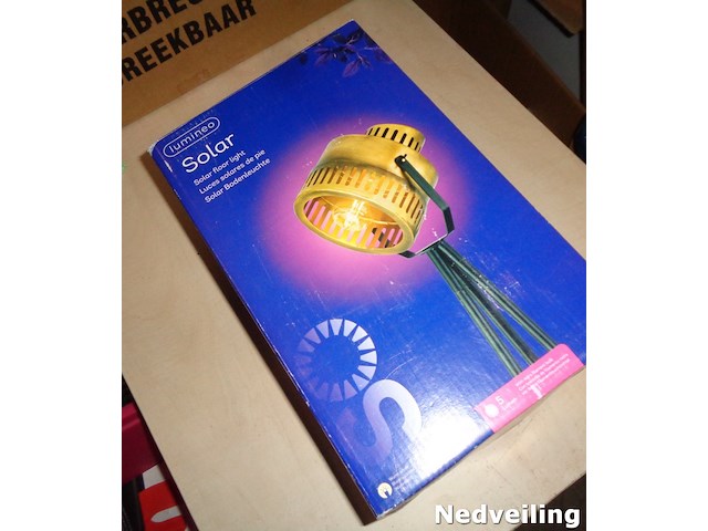 1x solar vloerlicht 130cm - afbeelding 2 van  3