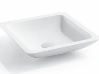 1x solid surface - mat wit - vierkant - afbeelding 2 van  2