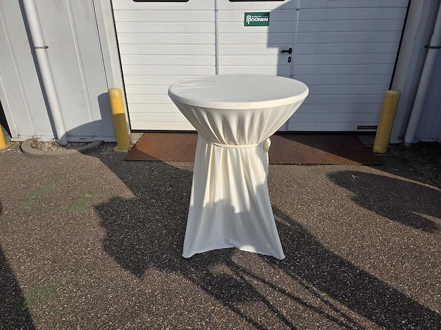 1x statafel rok beige - afbeelding 1 van  4