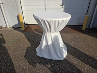 1x statafel rok wit met losse strik - afbeelding 1 van  6