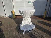 1x statafel rok wit met losse strik - afbeelding 3 van  6