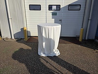 1x statafel rok wit met losse strik - afbeelding 5 van  6