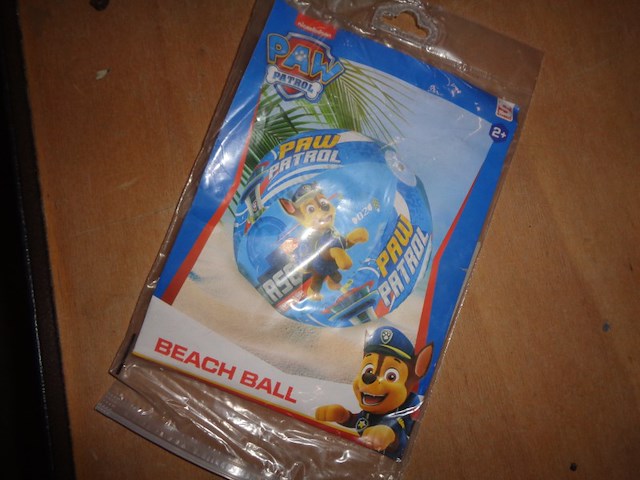 1x strandbal paw patrol 25cm - afbeelding 3 van  3