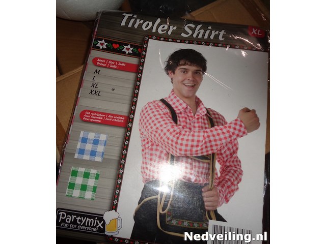 1x tiroler shirt maat xl - afbeelding 2 van  3