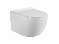 1x toilet - wit - super flush - hangend -...