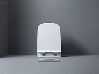 1x toilet - wit - super flush - hangend -... - afbeelding 7 van  10