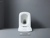 1x toilet - wit - super flush - hangend -... - afbeelding 8 van  10