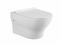 1x toilet - wit - tornado flush - hangend -...