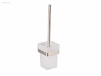 1x toilet accessoire set - 4-delig - geborsteld... - afbeelding 2 van  9
