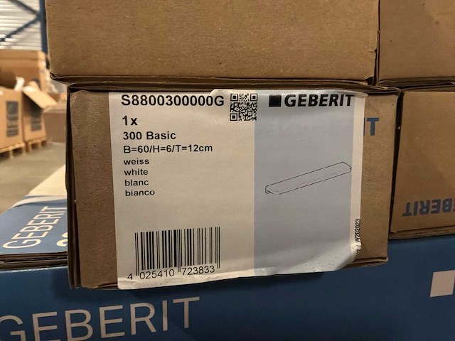 1x toilet geberit en 49x planchetten - afbeelding 6 van  9