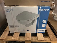 1x toilet geberit en 49x planchetten - afbeelding 8 van  9