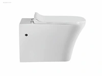 1x toilet + geberit inbouwreservoir - wit - afbeelding 2 van  7