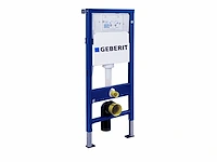 1x toilet + geberit inbouwreservoir - wit - afbeelding 5 van  7
