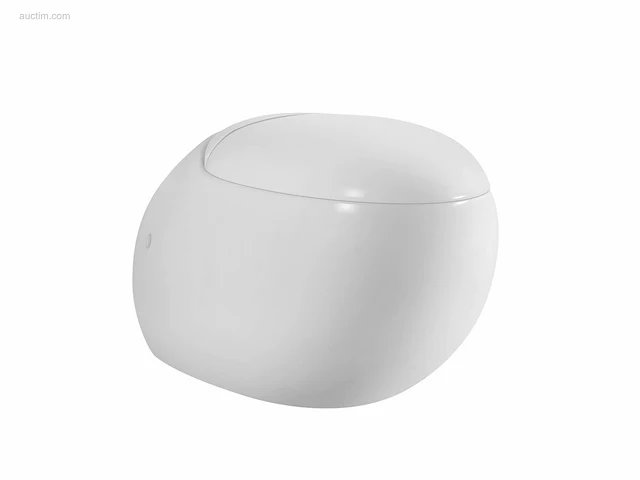 1x toilet + geberit inbouwreservoir - wit - afbeelding 2 van  8