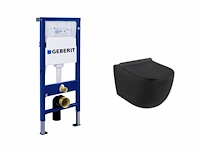 1x toiletset - geberit inbouwreservoir - mat...