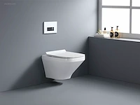 1x toiletset - geberit inbouwreservoir - wit -... - afbeelding 6 van  13