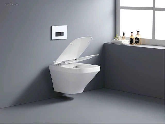1x toiletset - geberit inbouwreservoir - wit -... - afbeelding 7 van  13