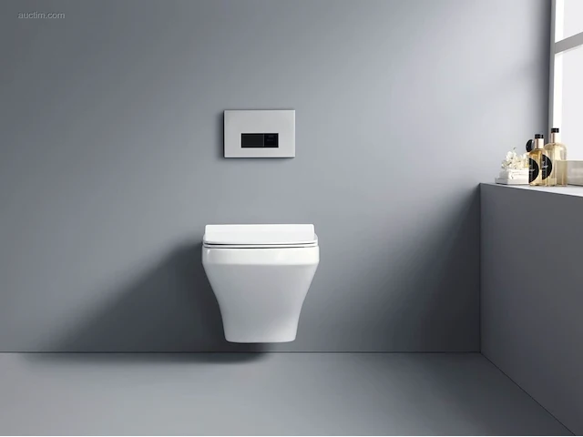 1x toiletset - geberit inbouwreservoir - wit -... - afbeelding 9 van  13