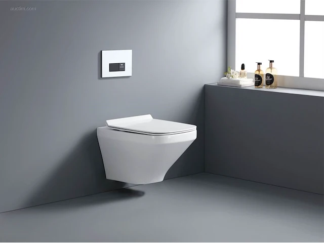 1x toiletset - geberit inbouwreservoir - wit -... - afbeelding 6 van  13