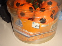 1x voetbal verlichting 10 lampjes - afbeelding 1 van  3