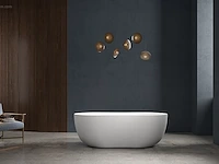 1x vrijstaand bad - hoogglans wit - 170x80x58cm... - afbeelding 2 van  4
