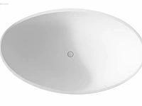 1x vrijstaand bad - mat wit - 180x110x62cm -... - afbeelding 3 van  4