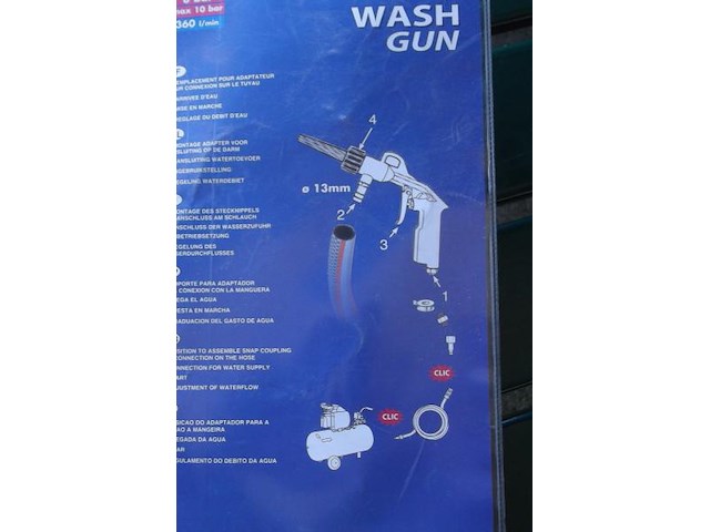 1x wash gun. - afbeelding 3 van  5