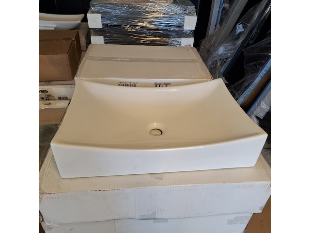 1x waskom best design, app, glans wit - afbeelding 3 van  6