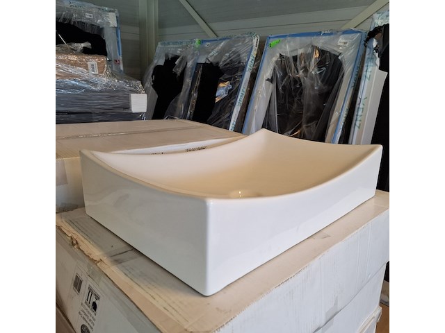 1x waskom best design, app, glans wit - afbeelding 4 van  6