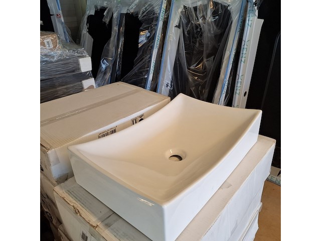 1x waskom best design, app, glans wit - afbeelding 5 van  6