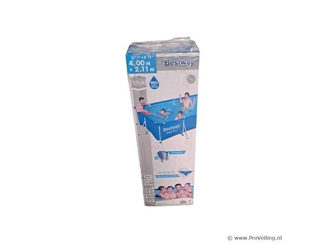 1x zwembad nieuw in doos bestway 4,00x 2,11 cm - afbeelding 1 van  1