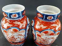 2 19de eeuwse japans imari vazen - afbeelding 3 van  5