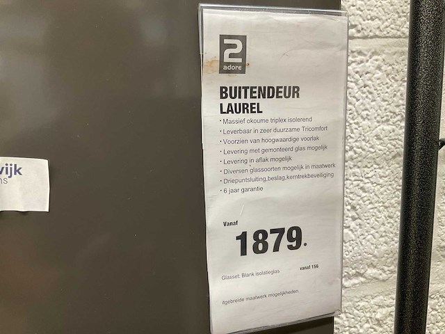 2 adore buitendeur - afbeelding 2 van  2