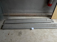 2 aluminium rijplaten 2 m - afbeelding 1 van  1