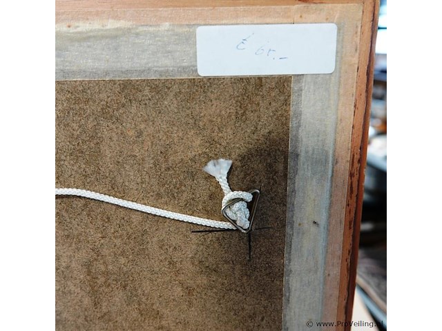 2 antieke drukken tjerkwerd aan de trekvaart nabij bolsward in friesland - afbeelding 5 van  5