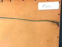 2 antieke etsen gezigt op voorzijde 't klooster alavante in maastricht en achterzijde - afbeelding 5 van  5