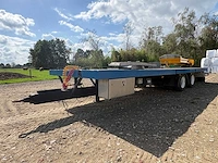 2-assig - plateau-aanhangwagen / dieplader
