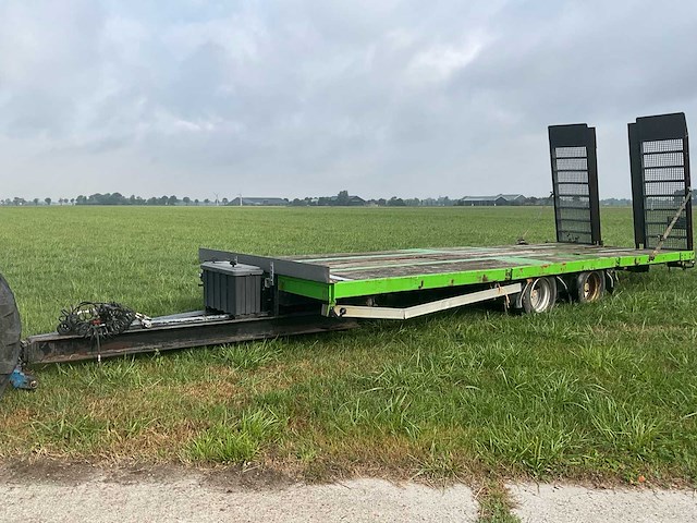 2-assige dieplader aanhangwagen - afbeelding 1 van  22