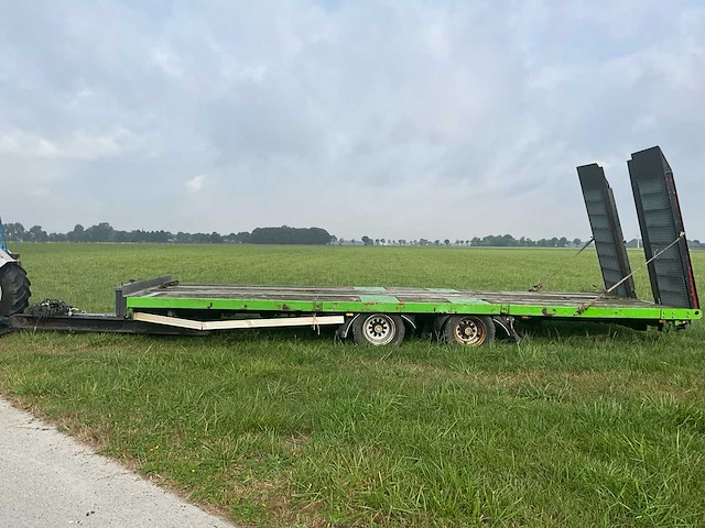 2-assige dieplader aanhangwagen - afbeelding 12 van  22