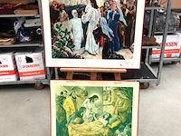 2 bellarminus bijbelplaten uit 50 jaren - afbeelding 1 van  5