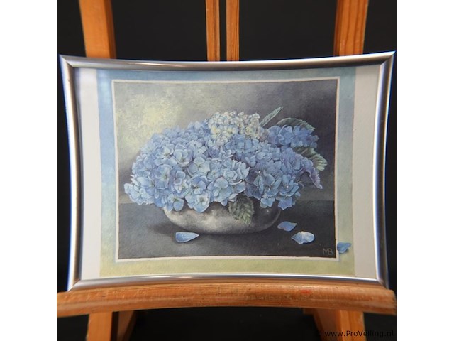 2 bloemstillevens in wissellijst - afbeelding 2 van  5