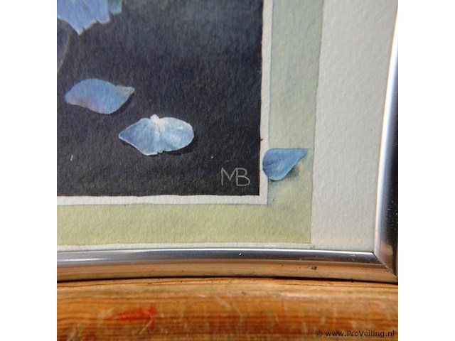 2 bloemstillevens in wissellijst - afbeelding 4 van  5