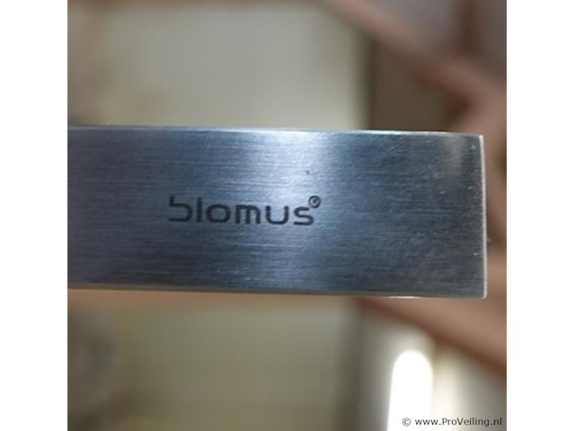 2 blomus geborsteld rvs toiletstandaards - afbeelding 5 van  5