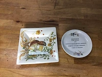 2 borden - crockery