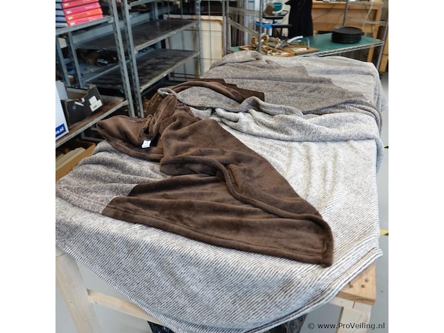 2 casa zeer zachte plaids - afbeelding 3 van  4